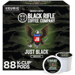 Black Rifle Coffee Company Just Black Coffee Keurig® K-Cup® Pods, Medium Roast, 88/Carton (5000384043CT)