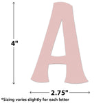 Teacher Created Resources Calming Colors Wild Whimsy  4" Self-Adhesive Letters and Numbers, Multicolored, 222/Pack (TCR9646)