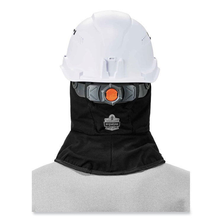 N-Ferno 6862 2-Layer FR Shoulder Winter Liner, Cotton/Fleece/Modacrylic, One Size Fits Most, Black