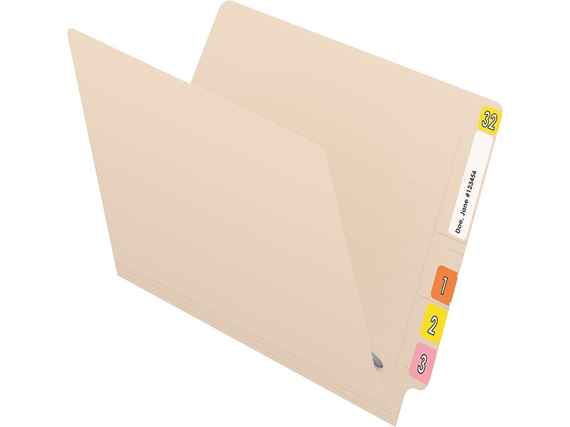 Medical Arts Press Classification Folder, Letter Size, Manila, 50/Box (S-01103-50-56)