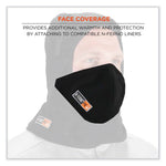 N-Ferno 6872 2-Layer FR Mouthpiece, Modacrylic Cotton, One Size Fits Most, Black