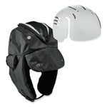 N-Ferno 6802ZI Zipper Trapper Hat + Universal Bump Cap, S/M, Black