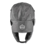 N-Ferno 6802ZI Zipper Trapper Hat + Universal Bump Cap, S/M, Black