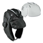 N-Ferno 6802ZI Zipper Trapper Hat + Universal Bump Cap, L/XL, Black