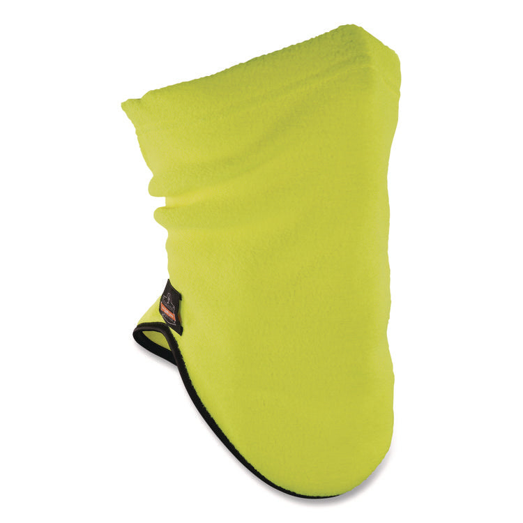 N-Ferno 6960 Fleece Neck Gaiter, Fleece, One Size Fits Most, Hi-Vis Lime