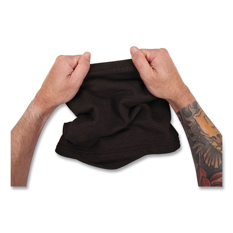N-Ferno 6962 FR Dual Compliant Neck Gaiter, Polartec Fleece, One Size Fits Most, Black