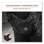 N-Ferno 6980 Winter Hand Warmer Muff Kit with 5 Hand Warmer Packets, Nylon/Fleece/Neoprene, One Size Fits Most, Black