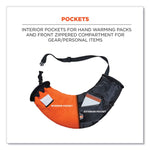 N-Ferno 6980 Winter Hand Warmer Muff Kit with 5 Hand Warmer Packets, Nylon/Fleece/Neoprene, One Size Fits Most, Black