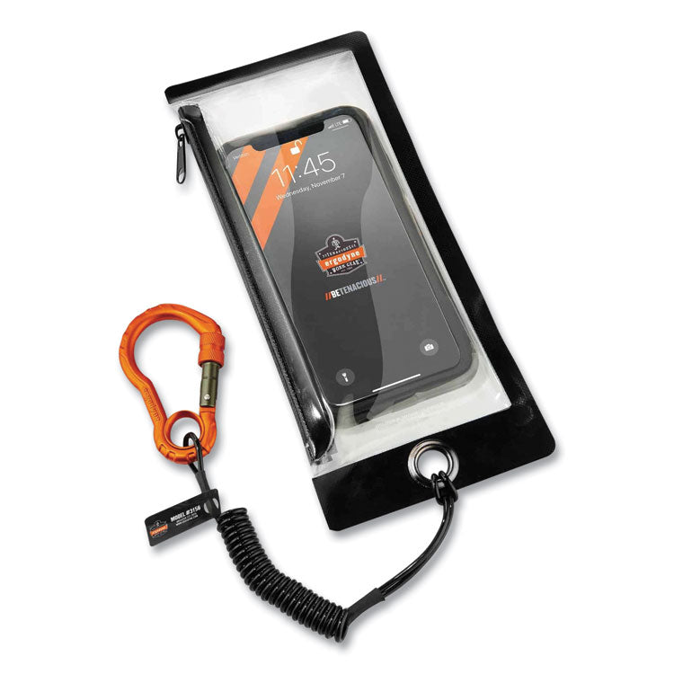 Squids 3195 Cell Phone Tool Tethering Kit, 1 lb Max Working Capacity, 12" to 48", Black/Orange