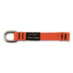 Squids 3700 Nylon Webbing Tool Tails with D-Rings, 2lb Max Working Capacity, 4.5" Long, Orange/Black, 6/Pack, 10 Packs/Carton