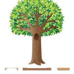 Creative Teaching Press Apple Time Jumbo Tree Bulletin Board Set, 10/Set (CTP10994)