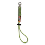 Squids 3713 Elastic Loop Tool Tails with Swiveling D-Rings, 10 lb Max Working Capacity, 15" Long, 3/Pack, 20 Packs/Carton