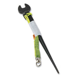Squids 3713 Elastic Loop Tool Tails with Swiveling D-Rings, 10 lb Max Working Capacity, 15" Long, 3/Pack, 20 Packs/Carton