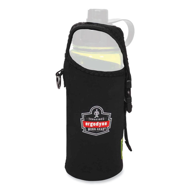 Squids 3775 Can + Bottle Holder Trap, Large, 3.62 x 7.25 x 2.5, Neoprene, Black