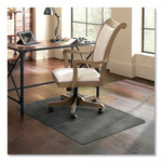 Trendsetter Chair Mat for Hard Floors, 36 x 48, Pewter