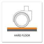 Trendsetter Chair Mat for Hard Floors, 36 x 48, Cherry