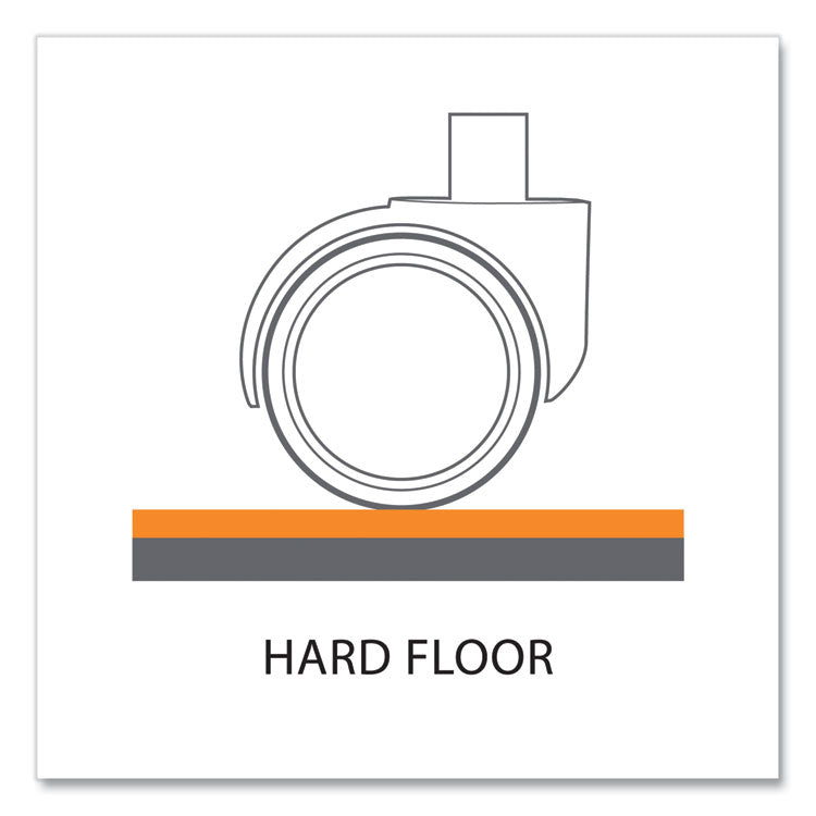 Trendsetter Chair Mat for Hard Floors, 36 x 48, Cherry