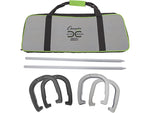 Champion Sports Elite Horseshoes Set, Black/Gray (CG210)