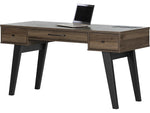 South Shore Helsy 60"W Computer Desk, Natural Walnut (13306)