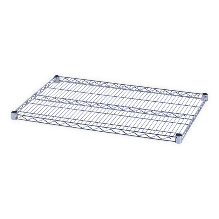 Industrial Wire Shelving Extra Wire Shelves, 36w X 24d, Silver, 2 Shelves/carton