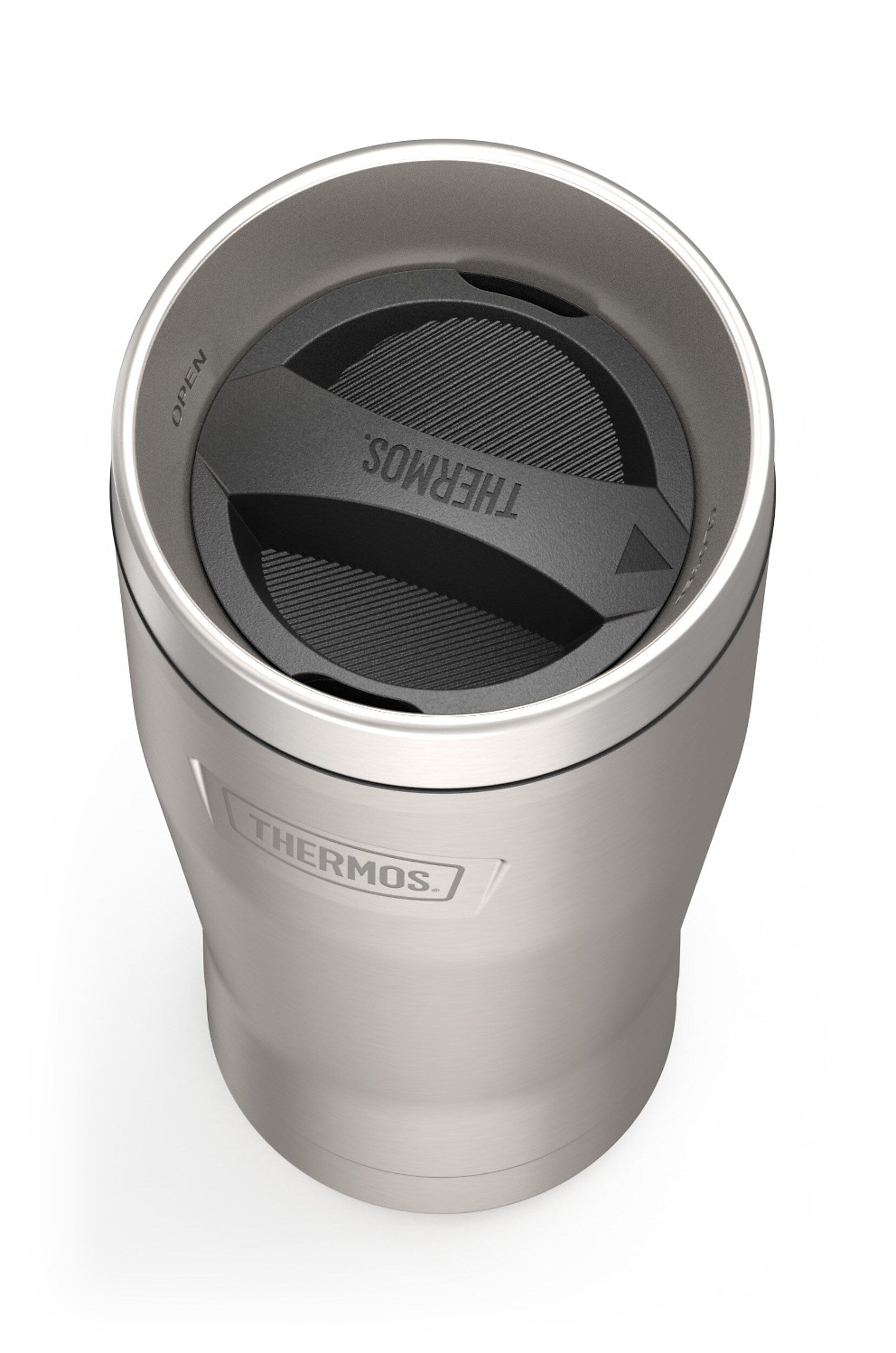 Thermos Icon Stainless Steel Vacuum Insulated Tumbler, 16 oz., Matte Stainless (EAIS1012MS4)