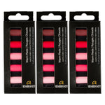 Rembrandt Soft Pastels Micro Sets, Warm Reds, 5/Set, 3 Sets/Bundle (RBX31820504-3)