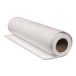 Premium Glossy Photo Paper Roll, 2" Core, 7 mil, 24" x 100 ft, Glossy White