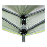 Shax 6015 Heavy-Duty Pop-Up Tent, Single Skin, 10 ft x 20 ft, Polyester/Steel, Lime