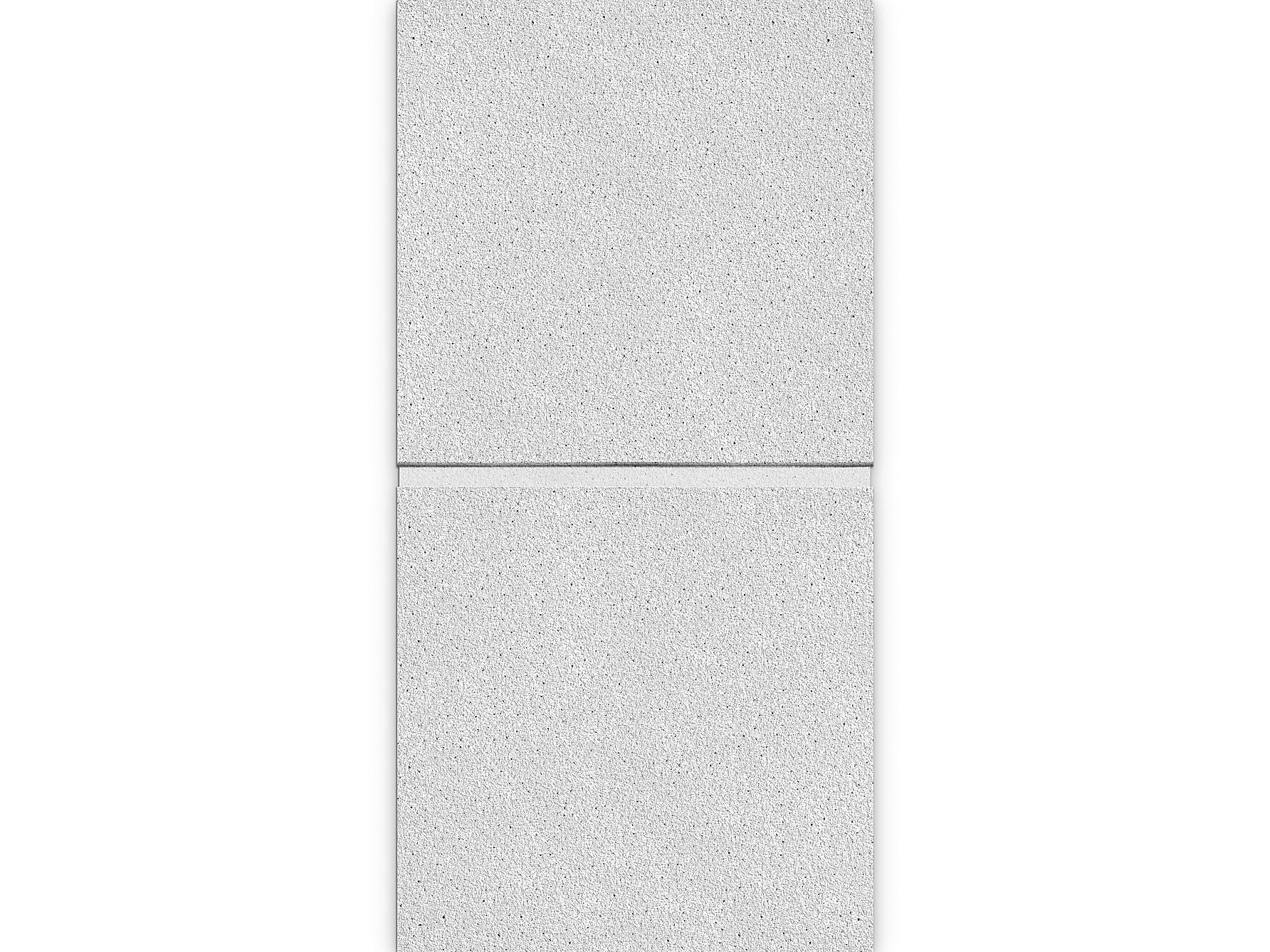 Armstrong DUNE Second Look Tegular Edge Ceiling Tile, 24" x 48", White, 10/Carton (BP2712A)