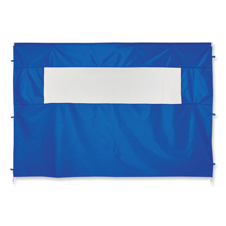 Shax 6092 Pop-Up Tent Sidewall with Mesh Window, Single Skin, 10 ft x 10 ft, Polyester, Blue