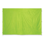 Shax 6098 Pop-Up Tent Sidewall, Single Skin, 10 ft x 10 ft, Polyester, Lime