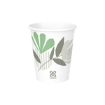 Dixie Pathways Poly Paper Hot Cups, 10 oz., White, 1000/Carton (2340PATH)