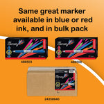 BIC Intensity Permanent Marker, Fine Point, Black, 12/Pack (31531/GPM11BK)