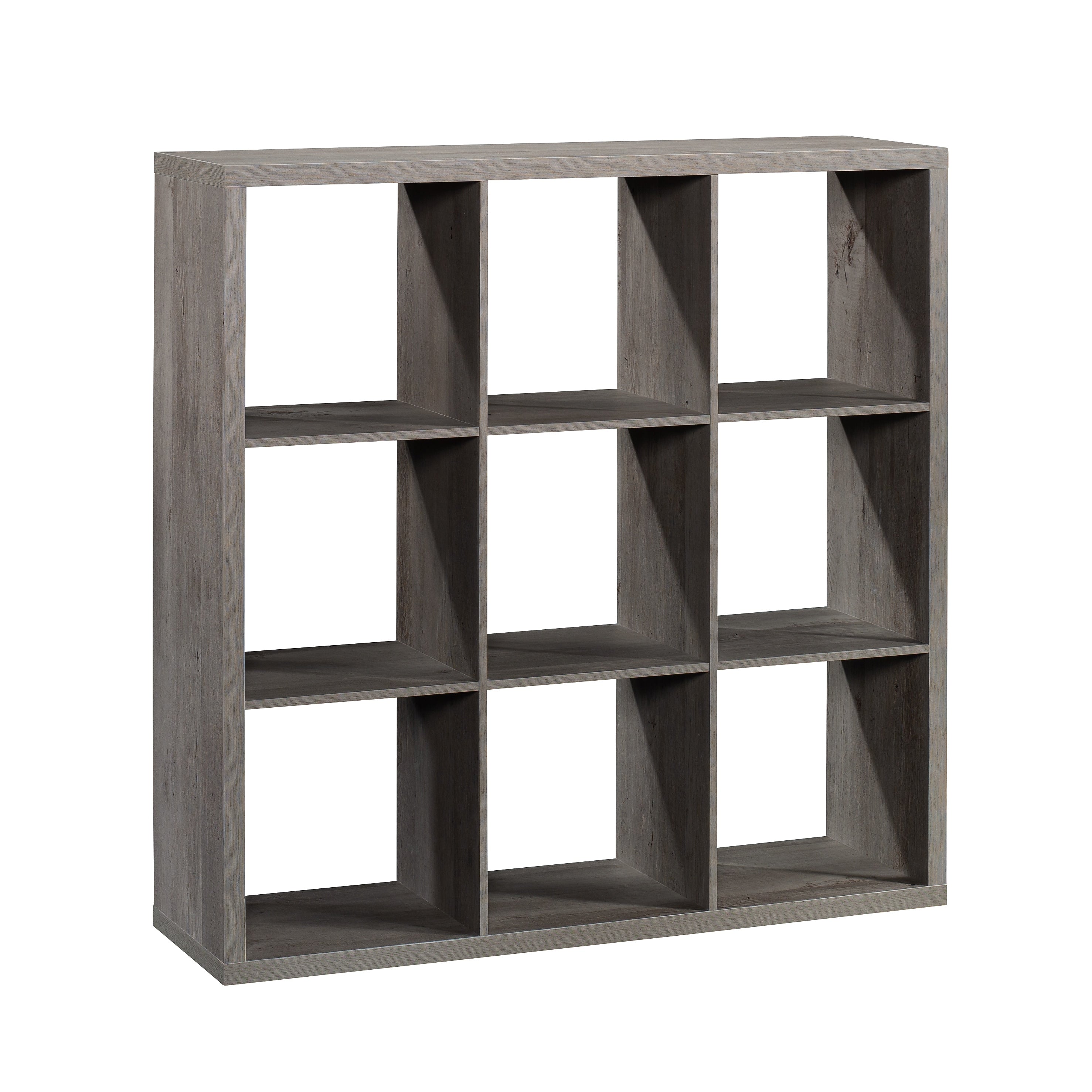 Sauder Select 44"H 9-Shelf Cube Organizer, Mystic Oak (431287)