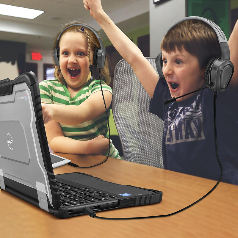 TechProtectus USB Noise Cancelling Stereo Phone & Computer Headset (TP-H16-USBBV)