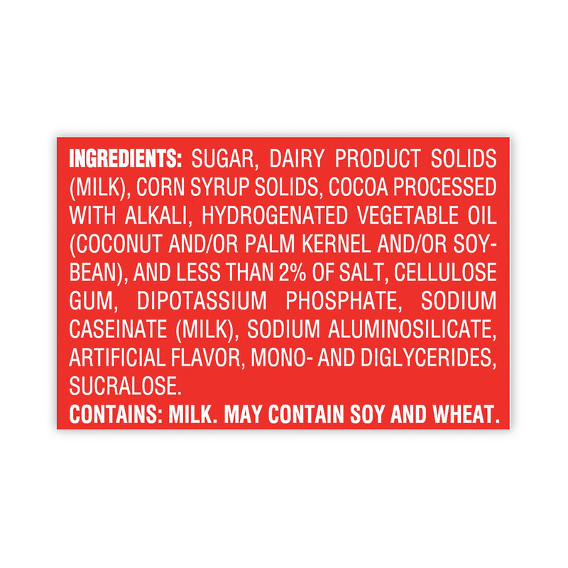 Nestlé Dark Chocolate Hot Cocoa Mix, 0.71 oz., 300/Carton (NES70060CT)