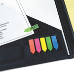 Seenotes Transparent-Film Arrow Page Flags, Assorted Colors, 50/pad, 5 Pads