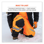 GloWear 8928 Class E Hi-Vis Insulated Bibs, Medium, Orange