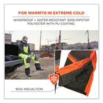 GloWear 8928 Class E Hi-Vis Insulated Bibs, 3X-Large, Orange