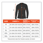 N-Ferno 6436 Long Sleeve Lightweight Base Layer Shirt, 3X-Large, Black