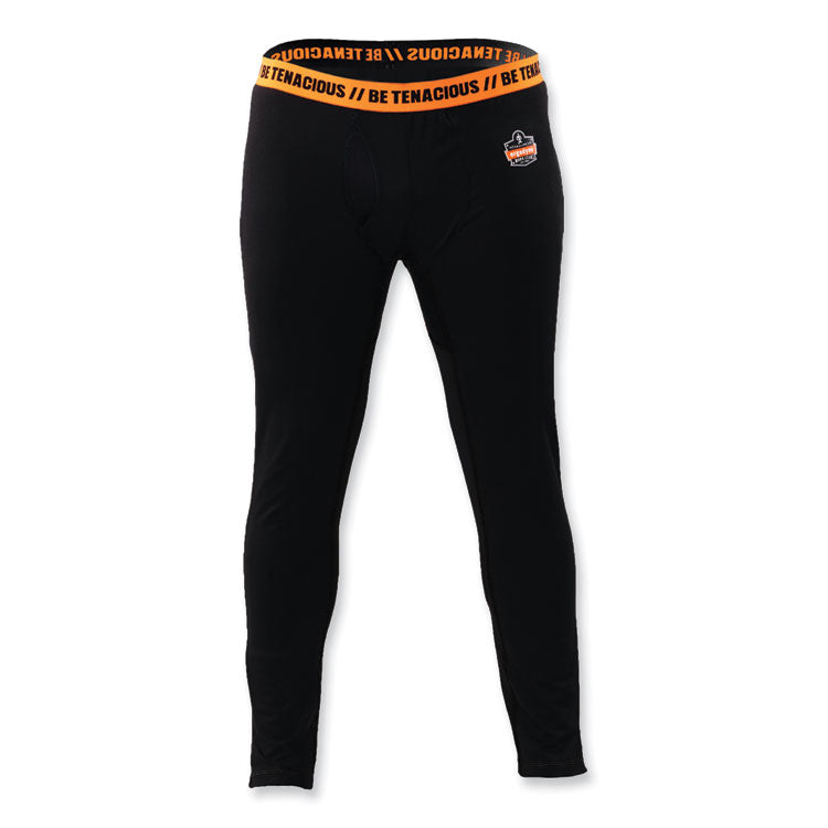 N-Ferno 6480 Midweight Base Layer Pants - 240 g, 2X-Large, Black