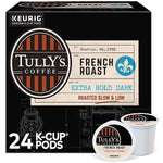Tully's French Roast Coffee Keurig® K-Cup® Pods, Dark Roast, 24/Box (192619)
