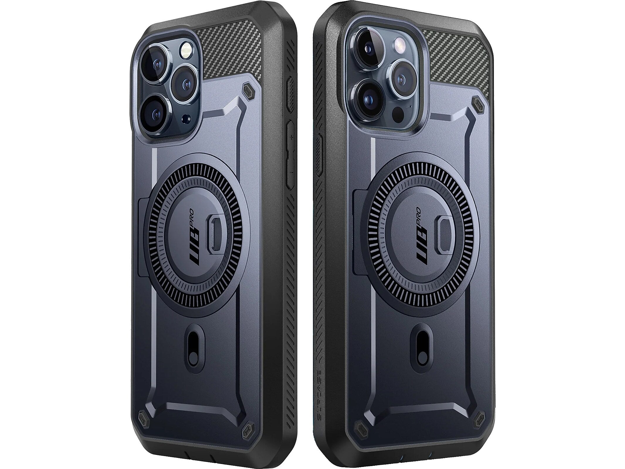 SUPCASE Unicorn Beetle PRO MAG Rugged Case for iPhone 15 Pro, Shock-Absorbing, Dark Blue