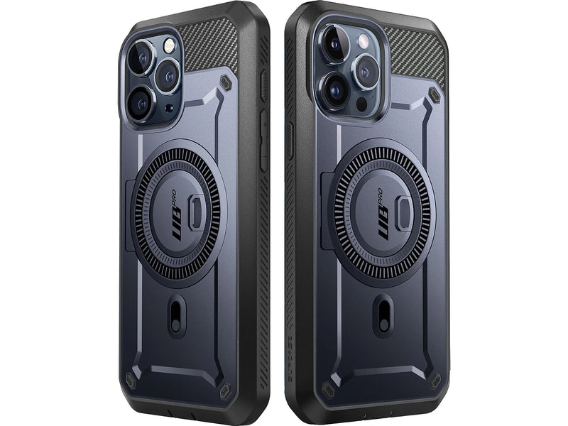 SUPCASE Unicorn Beetle PRO MAG Rugged Case for iPhone 15 Pro, Shock-Absorbing, Dark Blue