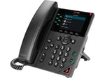 Poly VVX 350 6-Line VOIP Phone, Black (89B69AA#ABA)