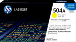 HP 504A Yellow Standard Yield Toner Cartridge, Prints Up to 7,000 Pages (CE252A)