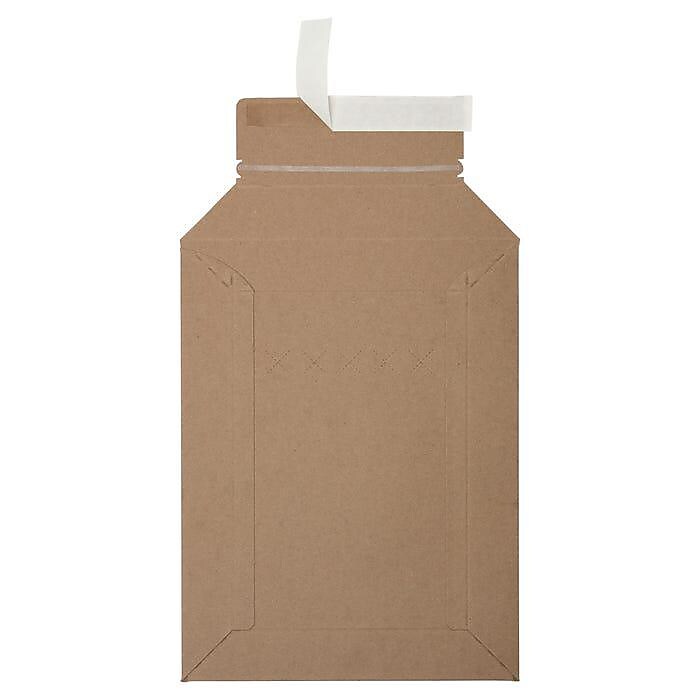 LUX 9.75" x 12.75" Self-Sealing Fiberboard Mailer, Brown Kraft, 50/Box (CON-HDC2-50)