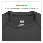 N-Ferno 6436 Long Sleeve Lightweight Base Layer Shirt, X-Large, Black