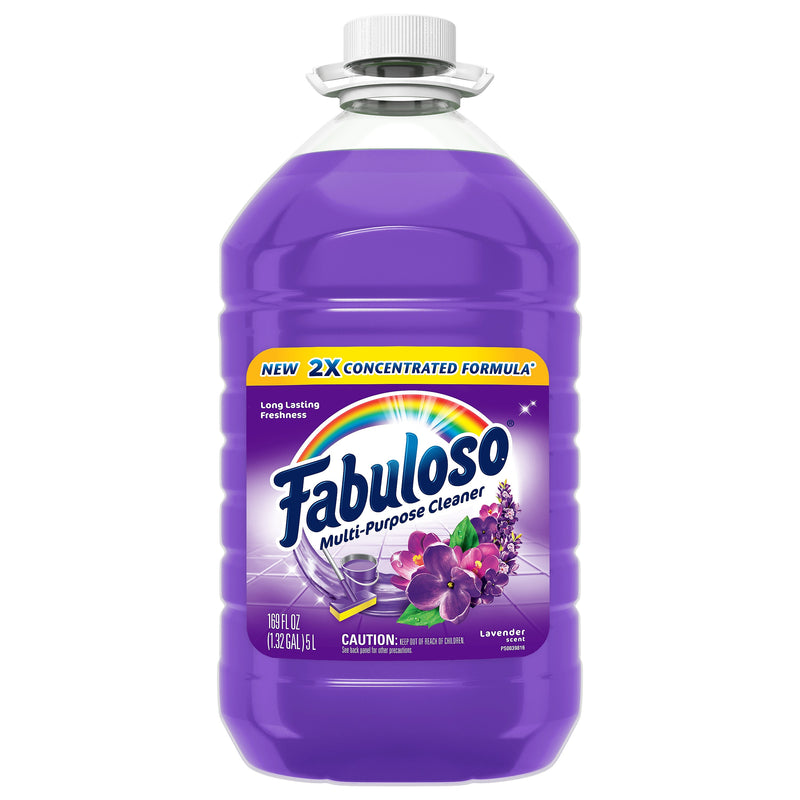 Fabuloso Multi-Purpose Cleaner, Lavender Scent, 169 fl. oz., 3/Carton (153122)