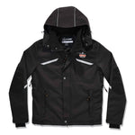 N-Ferno 6466 Thermal Jacket with 500D Nylon Shell, 3X-Large, Black